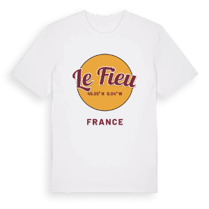 Le Fieu cirkel t-shirt – ekologisk bomull t-shirt från Pinshirt