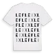 Le Fleix ordlek t-shirt