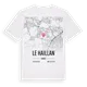 Le Haillan karta t-shirt