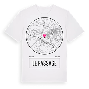 Le Passage t-shirt – ekologisk bomull t-shirt från Pinshirt