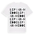 Le Pian-Médoc ordlek t-shirt