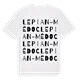 Le Pian-Médoc ordlek t-shirt