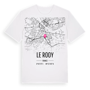 Le Rooy karta t-shirt – ekologisk bomull t-shirt från Pinshirt