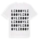 Le Rooy ordlek t-shirt