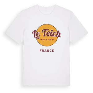 Le Teich cirkel t-shirt – ekologisk bomull t-shirt från Pinshirt