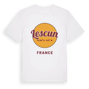 Lescun cirkel t-shirt – ekologisk bomull t-shirt från Pinshirt