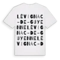 Lévignac-de-Guyenne ordlek t-shirt