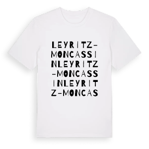 Leyritz-Moncassin ordlek t-shirt – ekologisk bomull t-shirt från Pinshirt