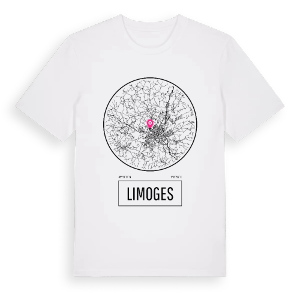 Limoges t-shirt – ekologisk bomull t-shirt från Pinshirt