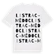 Listrac-Médoc ordlek t-shirt