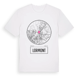 Lormont t-shirt – ekologisk bomull t-shirt från Pinshirt
