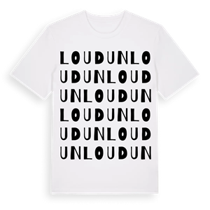 Loudun ordlek t-shirt – ekologisk bomull t-shirt från Pinshirt