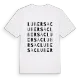 Lubersac ordlek t-shirt