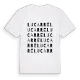 Lucarré ordlek t-shirt