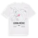 Ludon-Médoc karta t-shirt