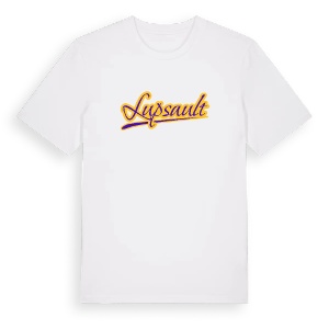 Lupsault baseball t-shirt – ekologisk bomull t-shirt från Pinshirt