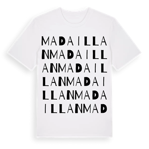 Madaillan ordlek t-shirt – ekologisk bomull t-shirt från Pinshirt
