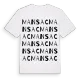 Mansac ordlek t-shirt