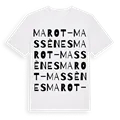 Marot – Massènes ordlek t-shirt