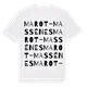Marot – Massènes ordlek t-shirt