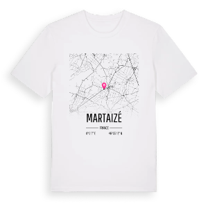 Martaizé karta t-shirt – ekologisk bomull t-shirt från Pinshirt