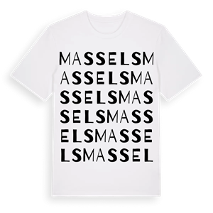 Massels ordlek t-shirt – ekologisk bomull t-shirt från Pinshirt