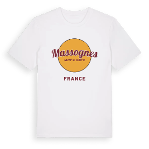 Massognes cirkel t-shirt – ekologisk bomull t-shirt från Pinshirt
