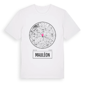 Mauléon t-shirt – ekologisk bomull t-shirt från Pinshirt