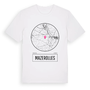 Mazerolles t-shirt – ekologisk bomull t-shirt från Pinshirt