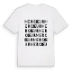 Mercœur ordlek t-shirt