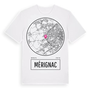Mérignac t-shirt – ekologisk bomull t-shirt från Pinshirt