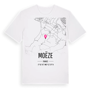 Moëze karta t-shirt – ekologisk bomull t-shirt från Pinshirt