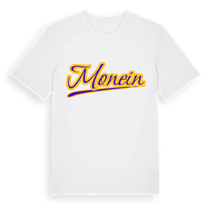 Monein baseball t-shirt – ekologisk bomull t-shirt från Pinshirt