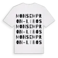 Monsempron-Libos ordlek t-shirt