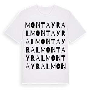 Montayral ordlek t-shirt – ekologisk bomull t-shirt från Pinshirt