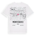 Montesquieu karta t-shirt