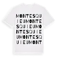 Montesquieu ordlek t-shirt