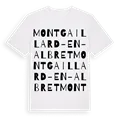 Montgaillard-en-Albret ordlek t-shirt