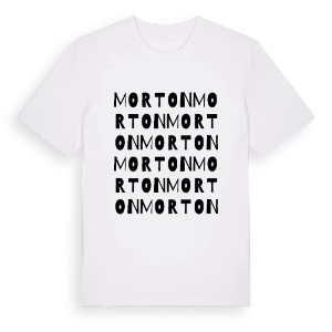 Morton ordlek t-shirt – ekologisk bomull t-shirt från Pinshirt