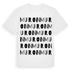Muron ordlek t-shirt – ekologisk bomull t-shirt från Pinshirt