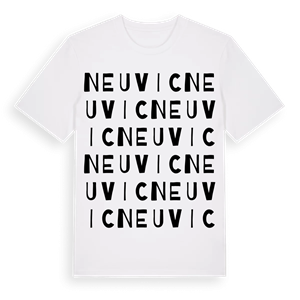Neuvic ordlek t-shirt – ekologisk bomull t-shirt från Pinshirt