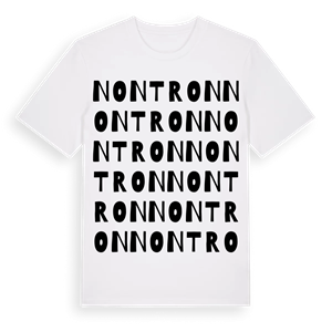 Nontron ordlek t-shirt – ekologisk bomull t-shirt från Pinshirt