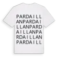 Pardaillan ordlek t-shirt