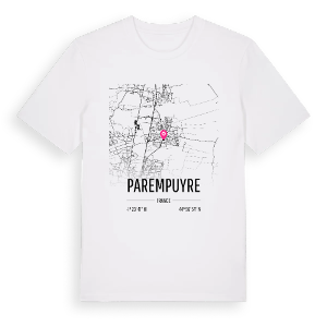 Parempuyre karta t-shirt – ekologisk bomull t-shirt från Pinshirt