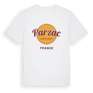 Parzac cirkel t-shirt – ekologisk bomull t-shirt från Pinshirt
