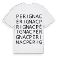 Pérignac ordlek t-shirt