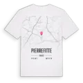 Pierrefitte karta t-shirt