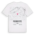 Pierrefitte karta t-shirt