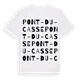 Pont-du-Casse ordlek t-shirt