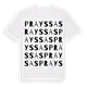 Prayssas ordlek t-shirt